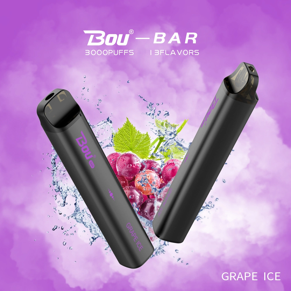 Bou Bar 3000 7000 9000puffs E Cigarettes Mesh Coil 1350mAh Disposable Vape