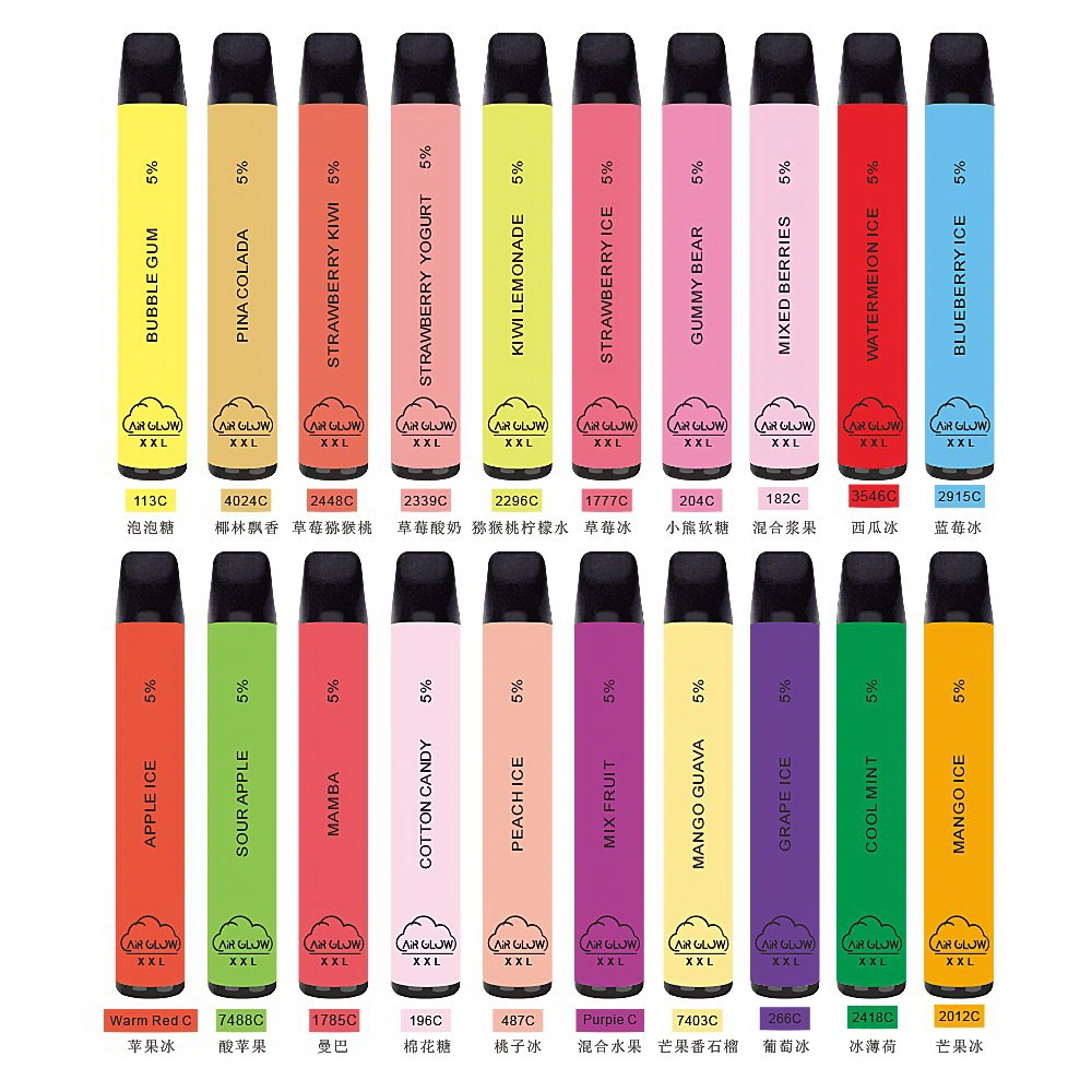 Hot Sale Custom Flavour 850 mAh 6.5ml Liquid Juice 2000puffs E Fruit Disposable Vape Pen From Manufacturers China