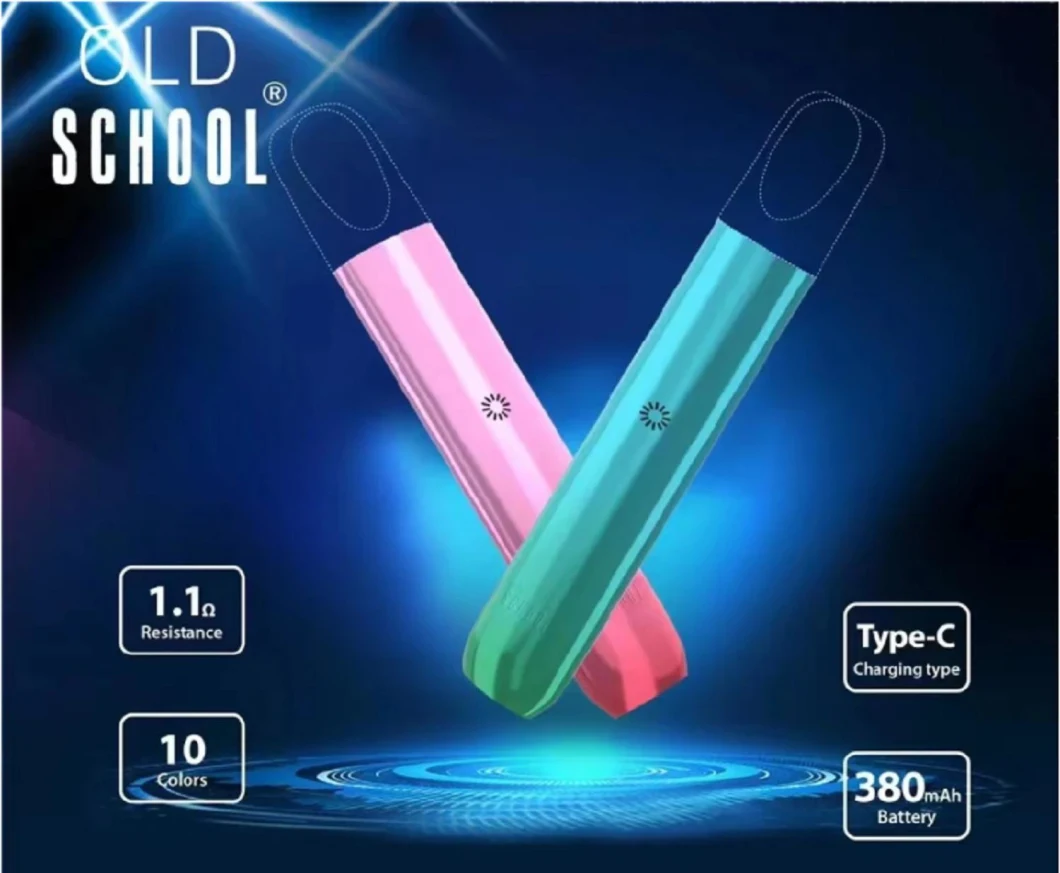 Wholesale Old School Disposable Vape Atomotizer 9000puffs 18m E-Juice Airflow Control